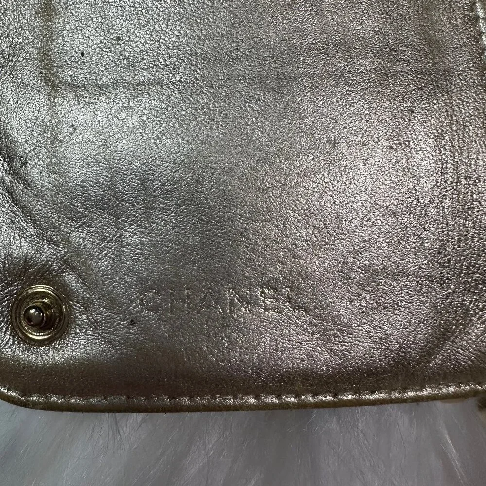 ❌SOLD❌ Authentic Chanel Denim CC Zip Around Zippy Continental Wallet - Picture 14 of 17